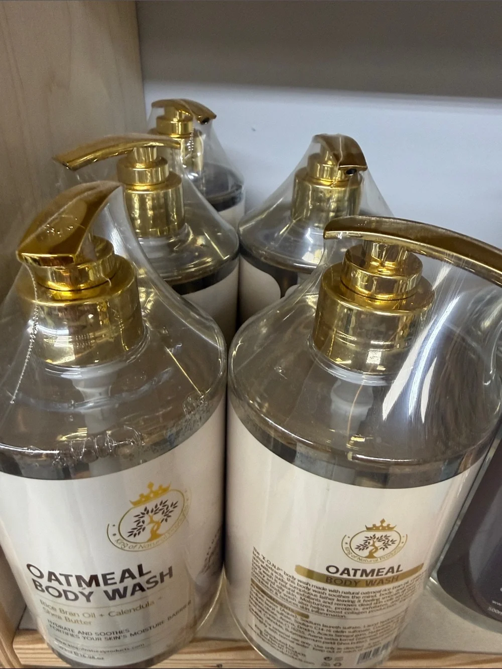OATMEAL BODY WASH | 100% ORGANIC | KING OF NATURAL PRODUCTS